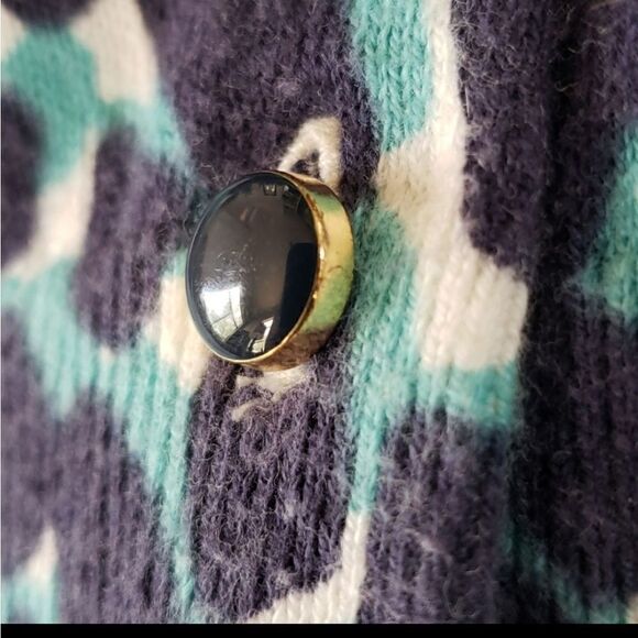 BANANA REPUBLIC Animal Print Cardigan - Picture 9 of 10